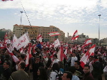 Beirut demonstration against Syrian occupation